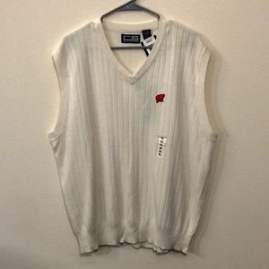 W Wisconsin Knit Vest